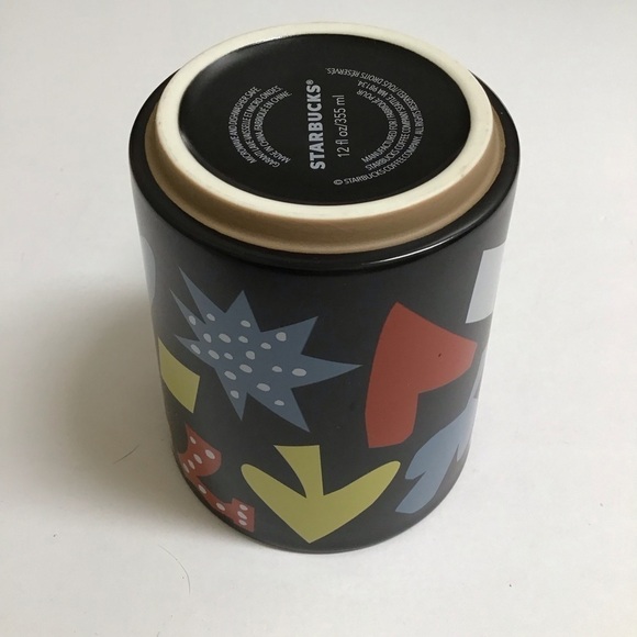 Starbucks Las Vegas Black Coffee Mug Tea Cup 12 oz Cards Blackjack Triple 7s - Picture 14 of 14